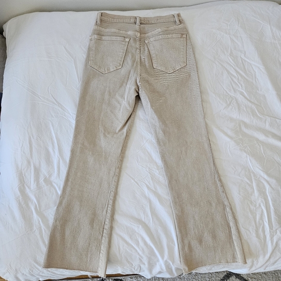 Mango Sienna Flared Crop Jean - Picture 4 of 6